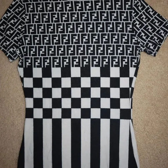 Fendi Monogram T Shirt - Picture 3 of 4